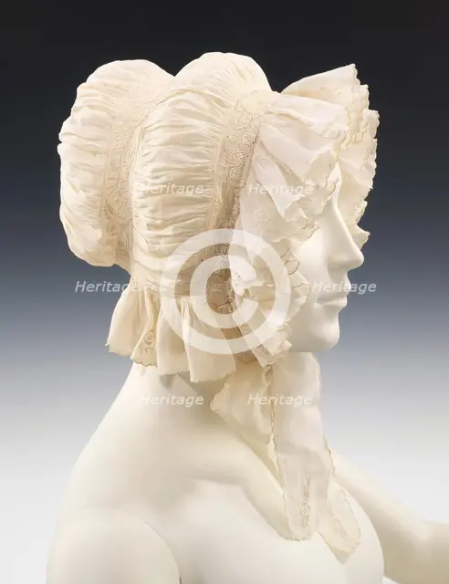 Morning cap, American, ca. 1830. Creator: Unknown.