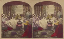 Morning Devotions, about 1865. Creator: Alfred Silvester