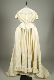 Morning dress, American, ca. 1865. Creator: Unknown