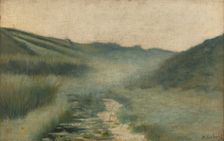 Morning fog, Dielette - Flamanville, 1887. Creator: Alphonse Osbert