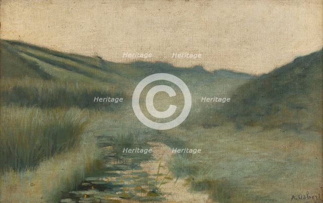 Morning fog, Dielette - Flamanville, 1887. Creator: Alphonse Osbert.