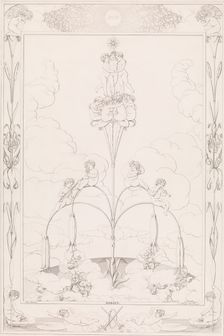 Morning, from the series The Times of the Day, 1807. Creator: After Philipp Otto Runge (German, Wolgast 1777-181