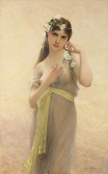 Morning Glory , 1879. Creator: Lefebvre, Jules Joseph (1836-1911)