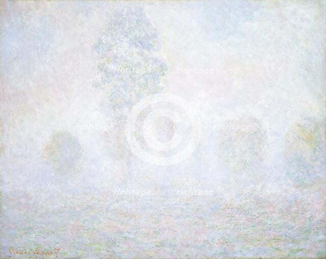 Morning Haze, 1888. Creator: Claude Monet.