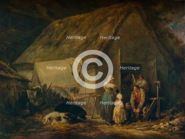 'Morning, Higglers Preparing for Market', 1791. Artist: George Morland.