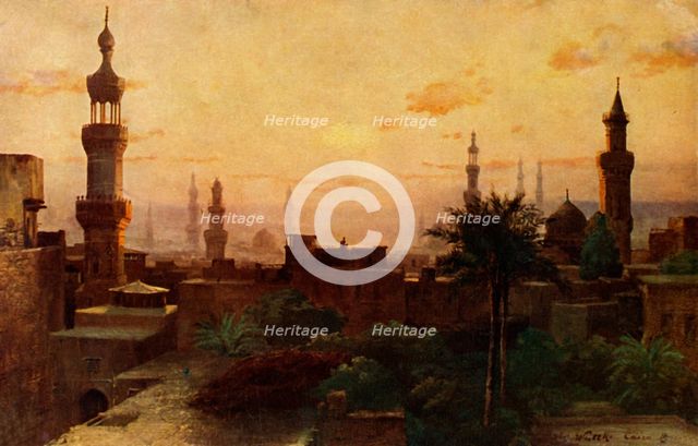 'Morning in Cairo', c1918-c1939. Creator: Unknown.