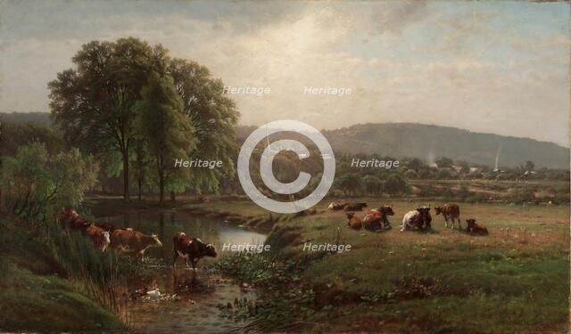 Morning in New England, 1873. Creator: James McDougal Hart (American, 1828-1901).