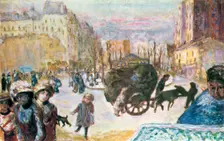 Morning in Paris 1911. Artist: Pierre Bonnard