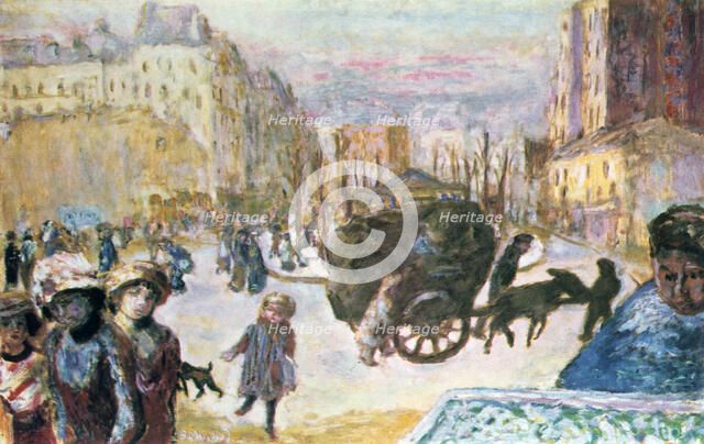 'Morning in Paris', 1911. Artist: Pierre Bonnard