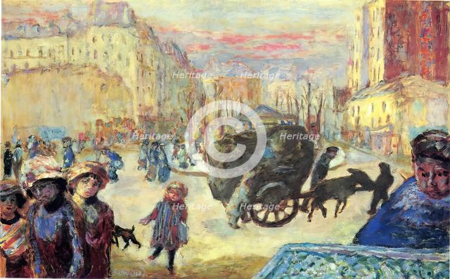 Morning in Paris, 1911. Creator: Pierre Bonnard.
