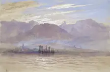 Morning in Spring, with north-east Wind, at Vevey, May - June 1849 or 1 May 1869. Artist: John Ruskin