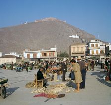 Morning market in Argos, 6th century BC