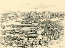 Morning Market, Johannesburg c1900. Creator: A.E. Huitt