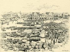 Morning Market, Johannesburg c1900. Creator: A.E. Huitt