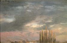 Morning Mist, 1824. Creator: Johan Christian Dahl