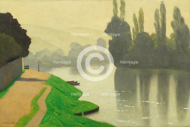 Morning Mist at Andelys, 1917.
