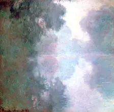 Morning Mists 1897. Artist: Claude Monet