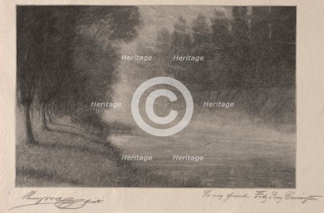 Morning Mists. Creator: Henry Wolf (American, 1852-1916).