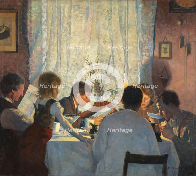 Morning Mood, 1885. Creator: Gustav Wentzel.