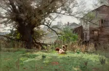 Morning--Old Schofield's Mill, 1889. Creator: Theodore Clement Steele
