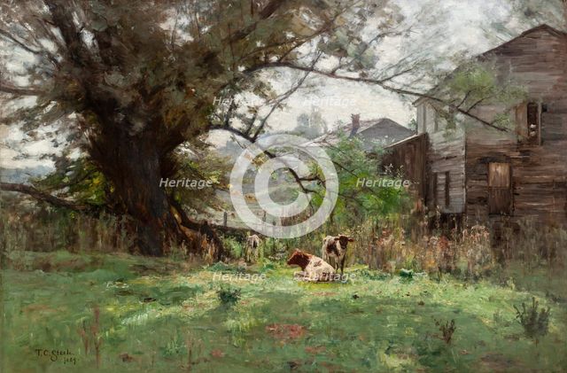 Morning--Old Schofield's Mill, 1889. Creator: Theodore Clement Steele.