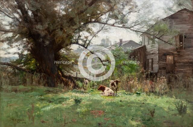 Morning--Old Schofield's Mill, 1889. Creator: Theodore Clement Steele.