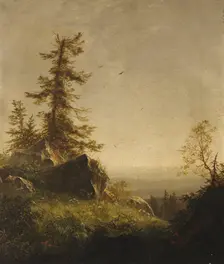 Morning on the Mountain, 1856. Creator: Richard William Hubbard