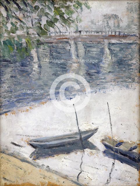 Morning on the Seine,  c1921. Creator: Raymond McIntyre.