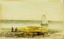 Morning on the Shore, 1892. Creator: Edward Mitchell Bannister