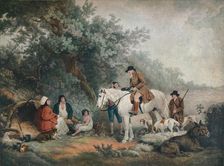 Morning or the Benevolent Sportsman, 1795, (1919). Artist: Joseph Grozer