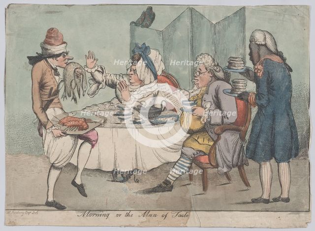 Morning, or, the Man of Taste, 1802-11. Creator: Unknown.