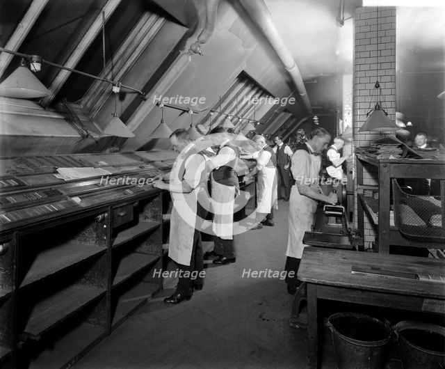 'Morning Post' Office, Inveresk House, London, 1920. Artist: Bedford Lemere and Company