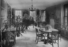 Morning room - house of Richard Garlick, Youngstown, Ohio, 1922