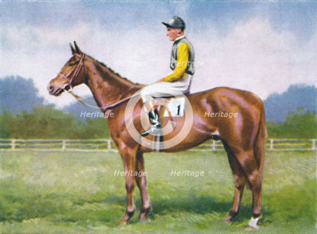 Morse Code, Jockey: D. Morgan', 1939. Artist: Unknown.