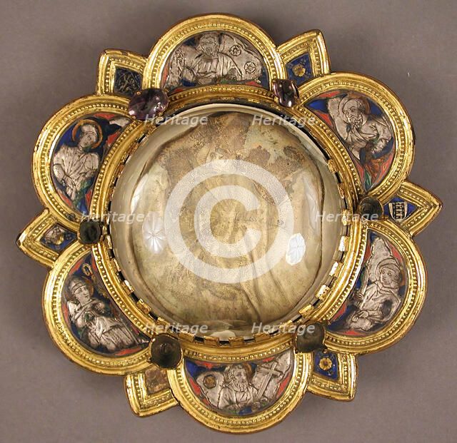 Morse with Saint Francis Receiving the Stigmata, Italian, mid-14th century. Creator: Unknown.