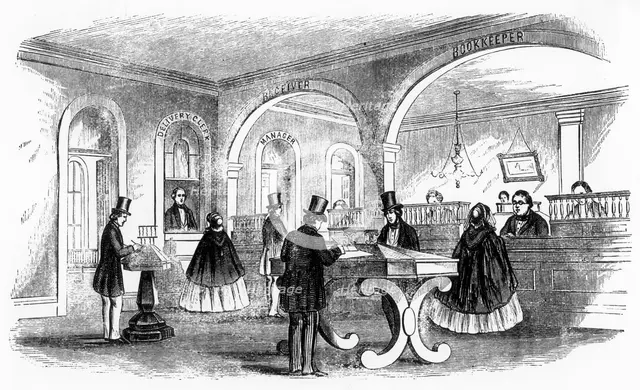 Morse telegraphy, Cincinnati, Ohio, USA, 1859.  Creator: Unknown.