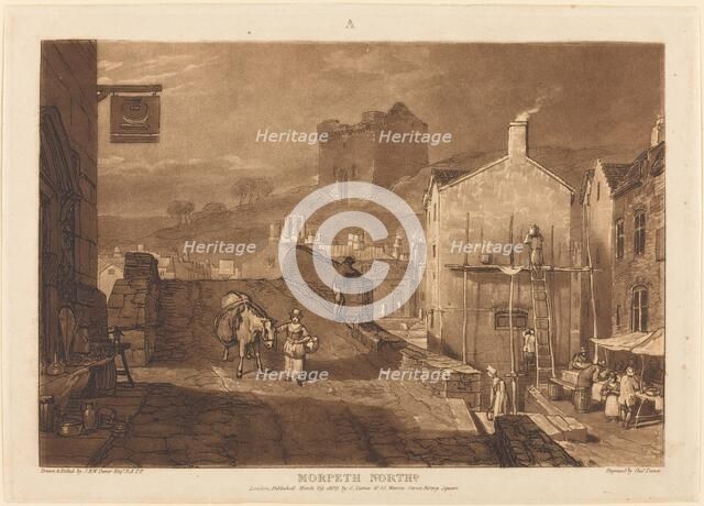 Morpeth, published 1809. Creator: JMW Turner.