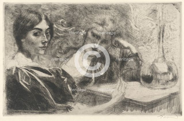 Morphine Addicts (Morphinomanes), 1887. Creator: Paul Albert Besnard.