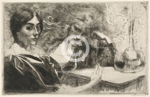 Morphine Addicts (Morphinomanes), 1887. Creator: Paul Albert Besnard.