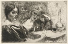 Morphine Addicts (Morphinomanes), 1887. Creator: Paul Albert Besnard