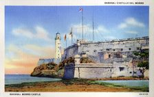 Morro Castle, Havana, Cuba, 1940