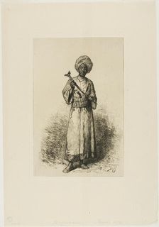 Morrocan Man, n.d. Creator: Pierre Marie Beyle