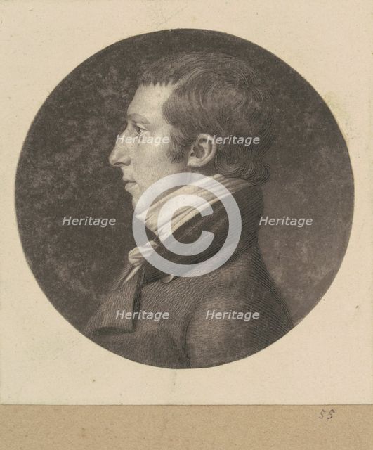 Morris, 1798-1803. Creator: Charles Balthazar Julien Févret de Saint-Mémin.