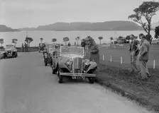 Morris 10 of Captain Oliver Hughes-Onslow at the RSAC Scottish Rally, 1933. Artist: Bill Brunell