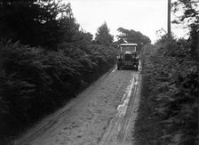 Morris Minor taking part in a First Aid Nursing Yeomanry trial or rally, 1931. Artist: Bill Brunell