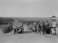 Morris of HG Smith, MCC Lands End Trial, summit of Beggars Roost, Devon, 1933. Artist: Bill Brunell