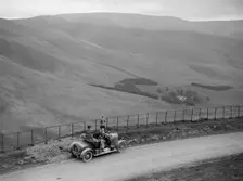 Morris open 2-seater, Ericstane Brae, North of Moffat, Dumfries, Scotland, 1920s. Artist: Bill Brunell