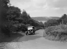 Morris Cowley Tourer taking part in a First Aid Nursing Yeomanry trial or rally, 1931. Artist: Bill Brunell