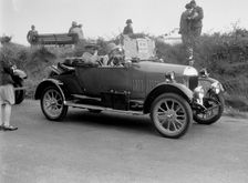 Morris Cowley, winner of the Concours d'Elegance, Class 1, Bournemouth Rally, 1928 Artist: Bill Brunell