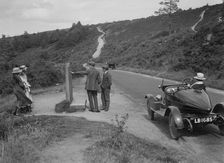 Morris Cowley with airship-tail body, The Sailors Grave, near Hindhead, Surrey, c1920s. Artist: Bill Brunell